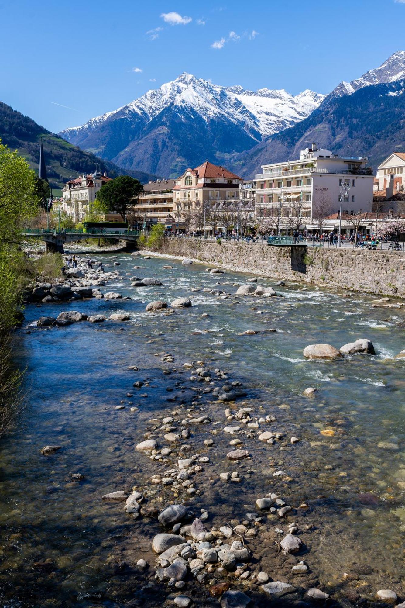 Ausblick Kleinjuwel Mit Panoramablick + Garage Apartment Merano Exterior photo