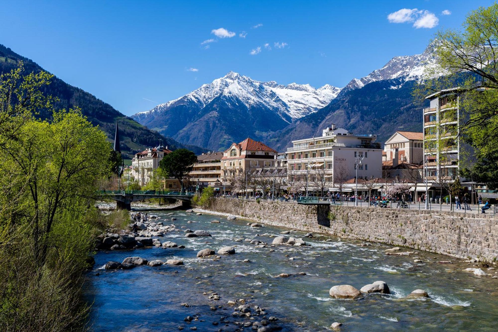 Ausblick Kleinjuwel Mit Panoramablick + Garage Apartment Merano Exterior photo